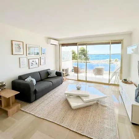 公寓 Spacious 1 Bedroom Sea View Pointe Croisette *
